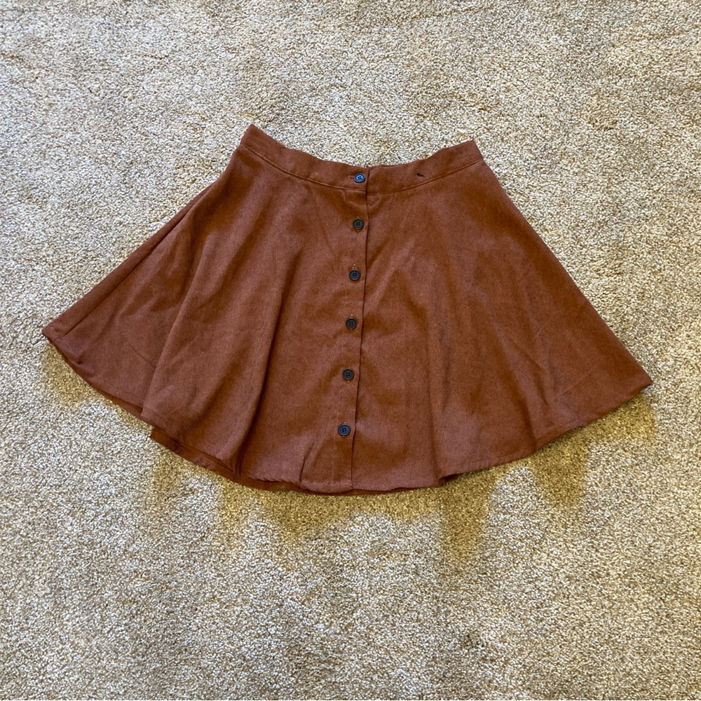 Brown Skirt